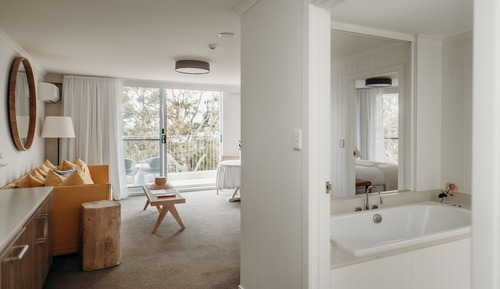 Suite de lujo, bañera