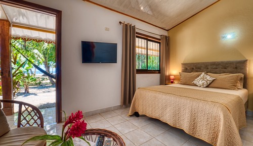 Habitación Confort doble, 1 cama de matrimonio, terraza, vistas al mar