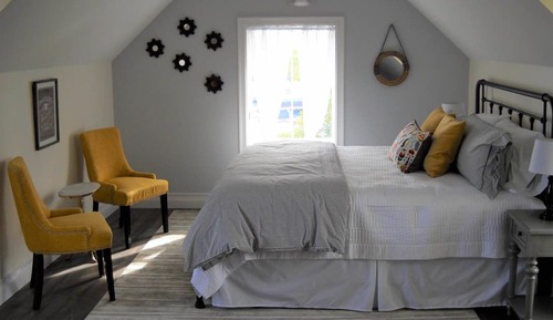 Habitación Deluxe, 1 cama de matrimonio grande con sofá cama (Fire Island Room)