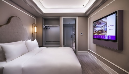 Habitación superior, 1 cama de matrimonio grande
