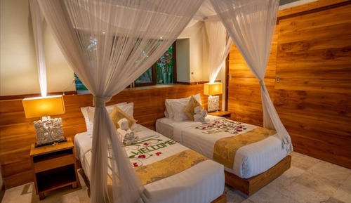 Villa de lujo, 2 habitaciones, piscina privada