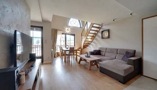 Grand Family Comfort + Apartment, balcony