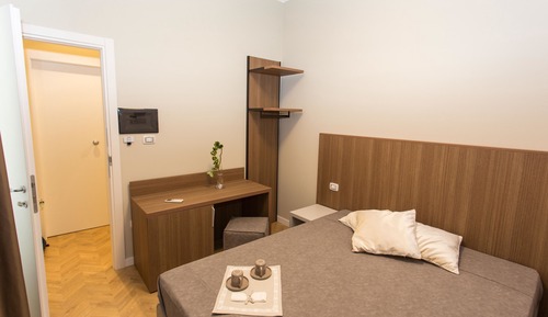 Habitación estándar doble, baño compartido