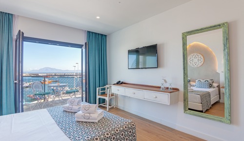 Habitación doble, vistas al mar