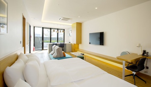 Suite, en la zona del jardín