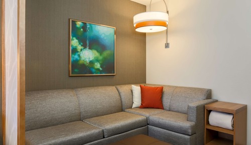 Habitación, 1 cama de matrimonio grande con sofá cama