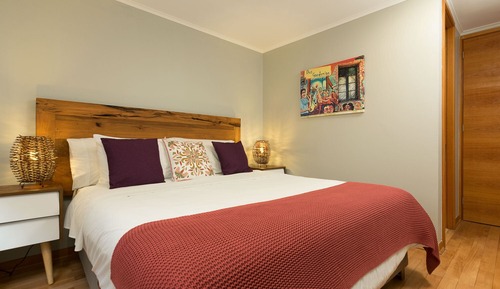 Habitación estándar doble, 1 cama de matrimonio grande, baño privado