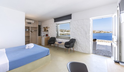 Habitación estándar doble, vistas al mar