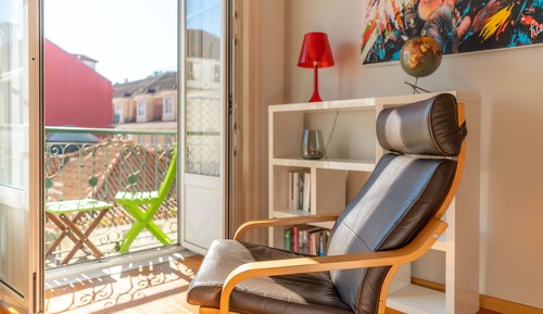 Apartamento Premier, 2 habitaciones, balcón, vistas a la ciudad