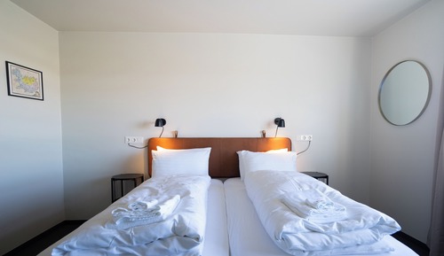 Habitación clásica con 1 cama doble o 2 individuales, baño privado