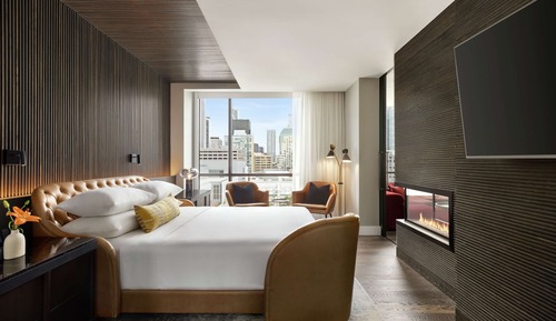 Suite, 1 cama de matrimonio grande, chimenea (Landmark View)