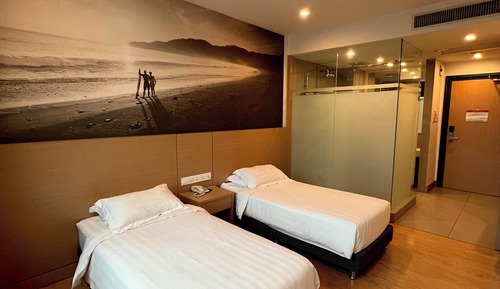 Habitación estándar con 2 camas individuales, 2 camas individuales