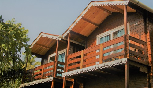 Casa de campo, vistas al jardín