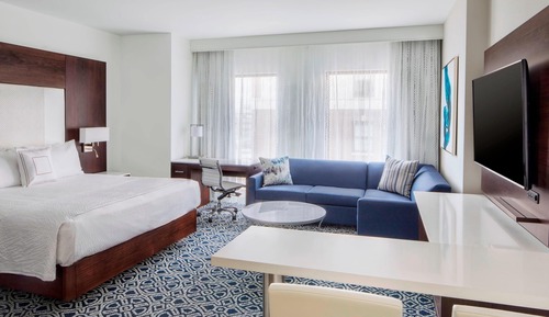 Estudio, 1 cama de matrimonio grande con sofá cama, no fumadores