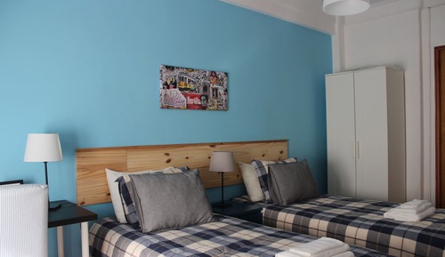 Habitación doble, balcón