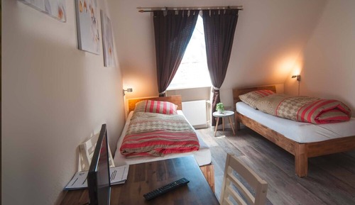 Habitación con 2 camas individuales