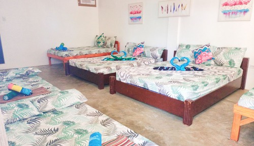 Cabaña Deluxe, varias camas