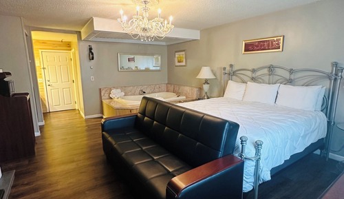 Suite estudio de lujo, 1 cama de matrimonio grande, no fumadores, No se admiten mascotas