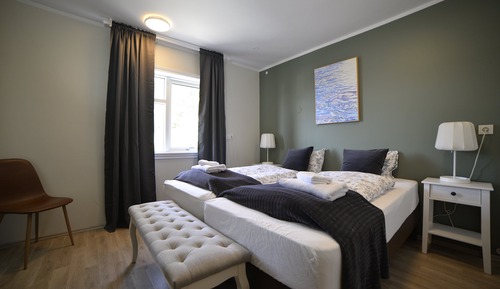 Habitación doble, baño privado