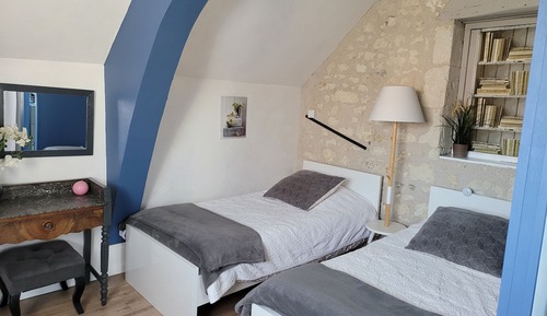 Habitación clásica con 2 camas individuales (Du Donjon)