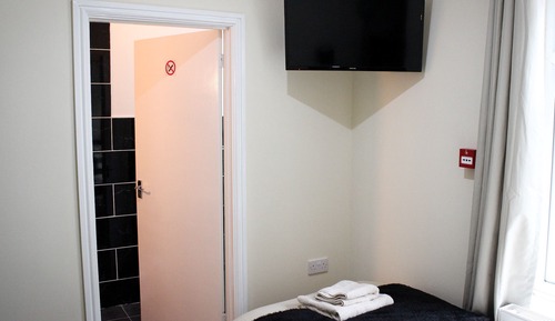Habitación individual, baño privado