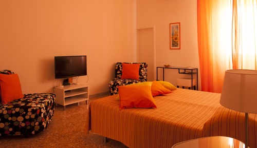 Habitación familiar, baño privado, planta baja