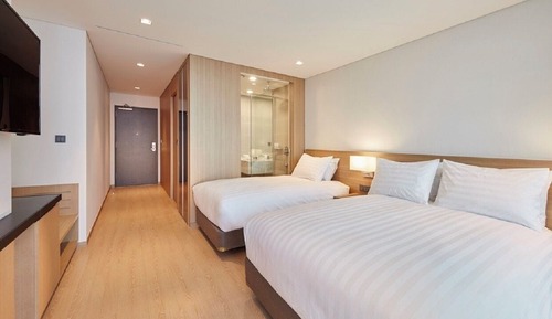 Deluxe Twin Room (2~3F, No Pool access & Jacuzzi. Base PAX: 2, additional fee pay upon C/In)