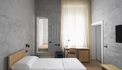 Habitación con 1 cama doble o 2 individuales