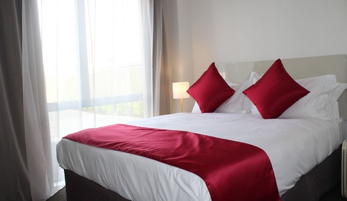 Apartamento, 2 habitaciones, vistas al jardín