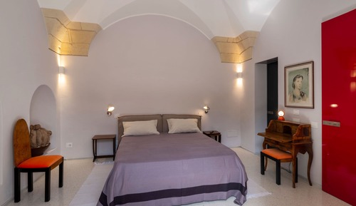 Habitación Deluxe doble, 1 cama de matrimonio grande, sauna, vistas al jardín