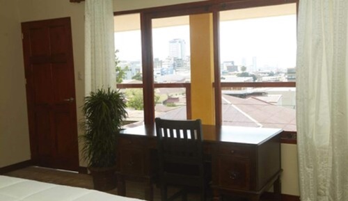 Ático panorámico, 1 cama de matrimonio grande, balcón