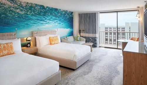 Suite junior, 2 camas dobles