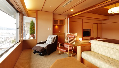 Habitación tradicional (Japanese Style with Open-air bath)