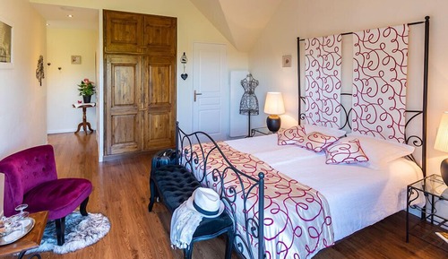 Habitación doble, baño privado (Les Cabrettes)