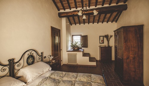 Casa de luna de miel, cocina, vistas a la colina