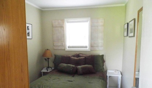 Cabaña, 1 cama doble con sofá cama