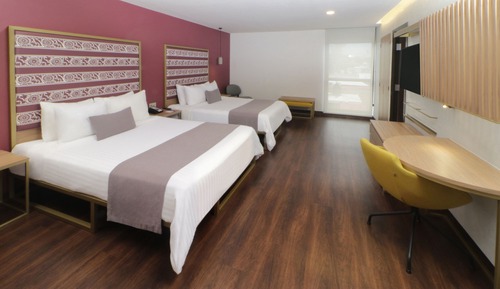 Habitación, 2 camas de matrimonio