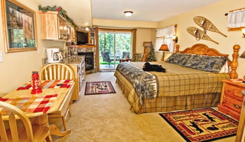 Habitación de lujo, bañera de hidromasaje, vistas al río (Alpine Suite)