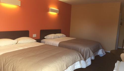 Habitación Confort, 2 camas de matrimonio, vistas a la montaña