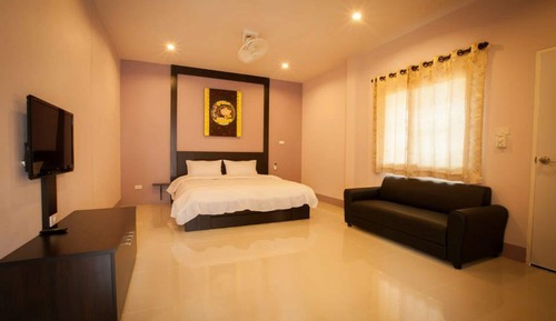 Suite junior, 1 cama de matrimonio grande, lanai, en una planta alta