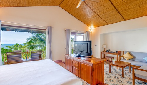 Villa, vistas al mar
