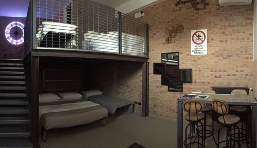 Loft, varias camas, bañera de hidromasaje, planta baja