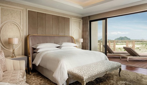 Suite presidencial, 1 habitación, no fumadores, vistas parciales al mar