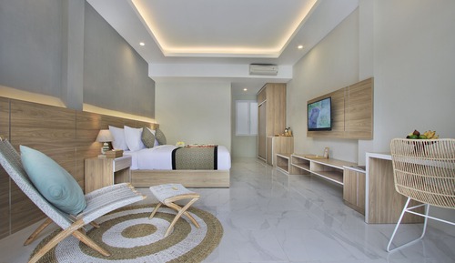 Habitación Deluxe con 1 cama doble o 2 individuales, 1 cama de matrimonio grande
