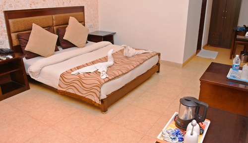 Habitación Deluxe doble, 1 cama doble, vistas al complejo turístico