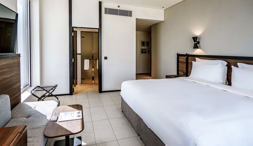 Habitación, 1 cama de matrimonio grande, no fumadores, vistas a la ciudad
