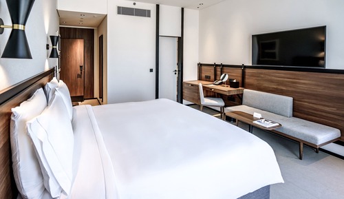 Suite, 1 cama de matrimonio grande, no fumadores, vistas a la ciudad