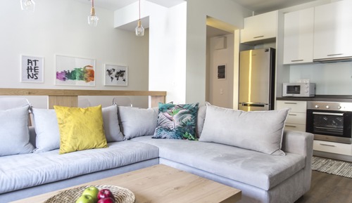 Apartamento Deluxe, 4 habitaciones, balcón, vistas a la ciudad