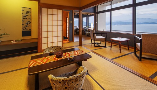 Suite, no fumadores (JPN Western, Open Air Bath, UMINOZA)