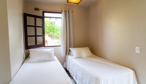 Habitación familiar, vistas al jardín